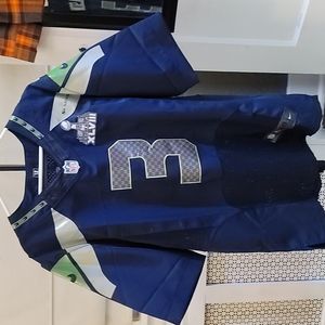 Russell Wilson Seahawks Superbowl Jersey